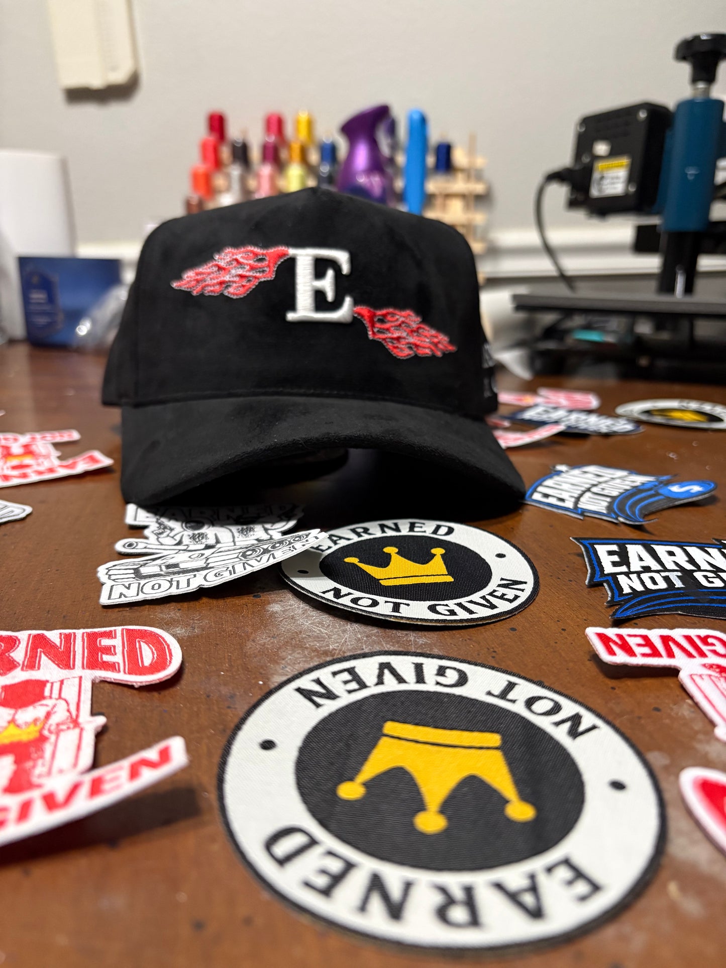 Earned Not Given Suede Snapback